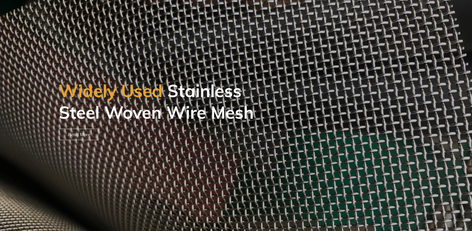 Mesh kawat tenunan stainless steel yang banyak digunakan