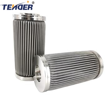 Elemen filter mesh kawat lipit